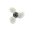 663-45956-01-EL Propeller 12 1/4x9 Fit Yamaha Outboard Engine 25hp 30hp 40hp 48hp 50hp 55hp 60hp T25 F30/40/50/60 13 Tooth Spline view 1