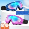 MAMBAOUT 2-Pack Snow Ski Goggles, Snowboard Goggles for Men, Women, Youth, Kids, Boys or Girls view 2