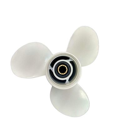 663-45958-01-EL Aluminum Propeller Boat Propeller for Yamaha,11 1/4x14 for Yamaha Outboard Engines 25HP 30HP 40HP 48HP 50HP 55HP 60 HP, 13 Spline Tooth