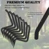 4 inch Screw-in Tree Steps for Hunting, Can Hold up to 705 lbs Fits Climbing to Tree Stands, with Slip-Resistant knurling Pattern (8Pack) view 3