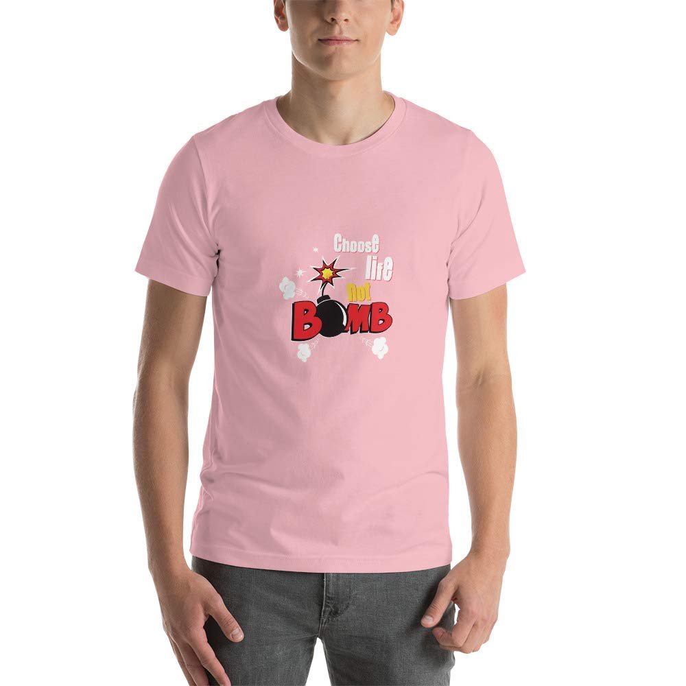 Clap Tees Short-Sleeve Unisex T-Shirt B2 041821 Pink