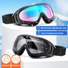 MAMBAOUT 2-Pack Snow Ski Goggles, Snowboard Goggles for Men, Women, Youth, Kids, Boys or Girls view 2