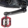 Bike Crank Guard - Black Protective Honeycomb PVC Cover for Mountain and Road Bike Crank Arms, Easy Install view 4