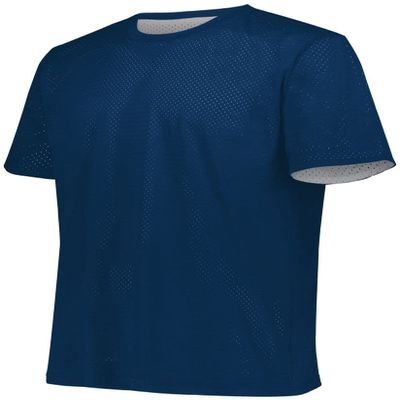 Augusta Sportswear Short Sleeve Mesh Reversible Jersey S Navy/White