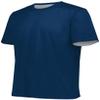 Augusta Sportswear Short Sleeve Mesh Reversible Jersey S Navy/White view 1