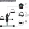 Folding Pedal Exercise Bike to Strengthen and Tone Legs or Arms with Electronic Display - Great Cardio Exercise Bike for Seniors & Office Workers - Best Small Exercise Equipment for The Home view 3