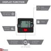 Folding Pedal Exercise Bike to Strengthen and Tone Legs or Arms with Electronic Display - Great Cardio Exercise Bike for Seniors & Office Workers - Best Small Exercise Equipment for The Home view 4