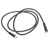 4 Pin Motor Convert Extension Cable,34.3in Waterproof 4 Pin Male to 4 Pin Female Cable Connector for Electric Bicycle EBike