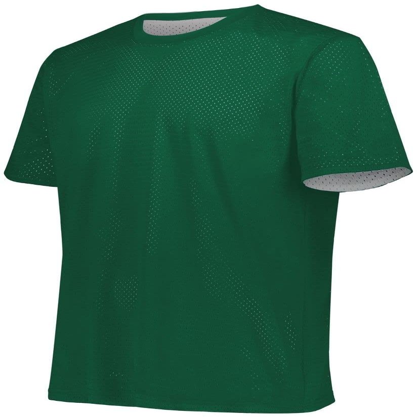 Augusta Sportswear Short Sleeve Mesh Reversible Jersey XL Dark Green/White
