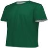 Augusta Sportswear Short Sleeve Mesh Reversible Jersey XL Dark Green/White view 1