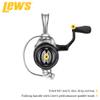 Lew's (LSG100A) Laser SG Speed Spin Freshwater Spinning Fishing Reel, Size 100 Reel, Right or Left-Hand Retrieve, 5.2:1, Zero Reverse 1-Way Clutch Bearing, Silver view 4