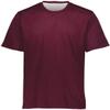 Augusta Sportswear Short Sleeve Mesh Reversible Jersey S Maroon/White view 4