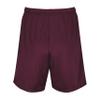 Augusta Sportswear Youth Modified Mesh Shorts, Maroon, M view 3