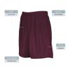 Augusta Sportswear Youth Modified Mesh Shorts, Maroon, M view 4