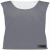 Augusta Sportswear Mesh Reversible Pinnie 2Xl Graphite/White view 3