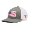Columbia PFG Mesh Fish Flag Ball Cap, TEX - Titanium, Small/Medium view 1