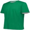 Augusta Sportswear Short Sleeve Mesh Reversible Jersey L Kelly/White view 1