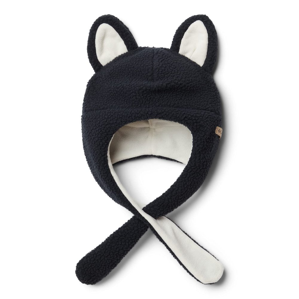 Columbia Baby Tiny Animal Beanie II, Black/Chalk, One Size