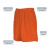 Augusta Sportswear Youth Modified Mesh Shorts, Orange, L view 4