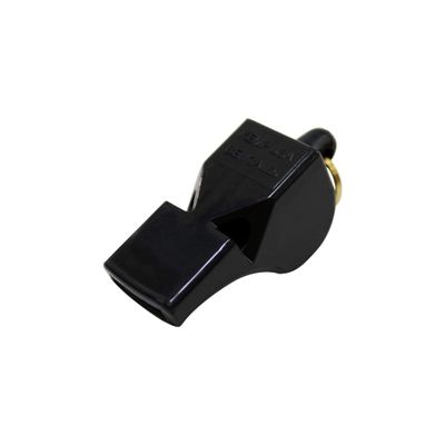 Kemp USA Bengal 60 Whistles for Adults Pea-Less Design Whistle for Coaches - Loud, Clear Sound Above Ambient Noise, Lifeguard Whistle - Self-Clearing Chambers - Black