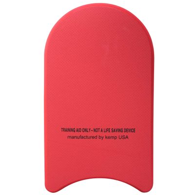 Kemp USA Large Kickboard for Swimming - Made with Durable EVA Foam - Essential Swimming Accessories for Swim Training & Water Exercises for Adult (Red)