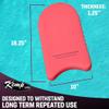 Kemp USA Large Kickboard for Swimming - Made with Durable EVA Foam - Essential Swimming Accessories for Swim Training & Water Exercises for Adult (Red) view 4