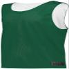 Augusta Sportswear Mesh Reversible Pinnie 3XL Dark Green/White view 1