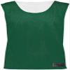 Augusta Sportswear Mesh Reversible Pinnie 3XL Dark Green/White view 3