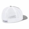 Columbia Unisex Collegiate PFG Mesh Fish Flag Ball Cap, FSU - Titanium, Small/Medium view 2