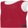 Augusta Sportswear Mesh Reversible Pinnie 2Xl Scarlet/White view 1