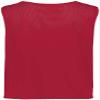 Augusta Sportswear Mesh Reversible Pinnie 2Xl Scarlet/White view 2