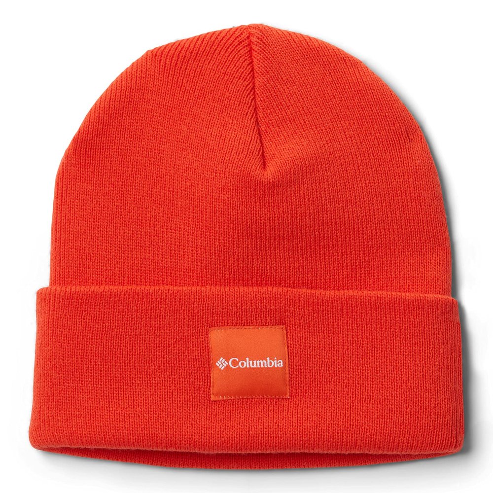 Columbia Men's City Trek Heavyweight Beanie, Red Quartz, One Size