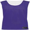 Augusta Sportswear Youth Mesh Reversible Pinnie Xs Purple/White view 3