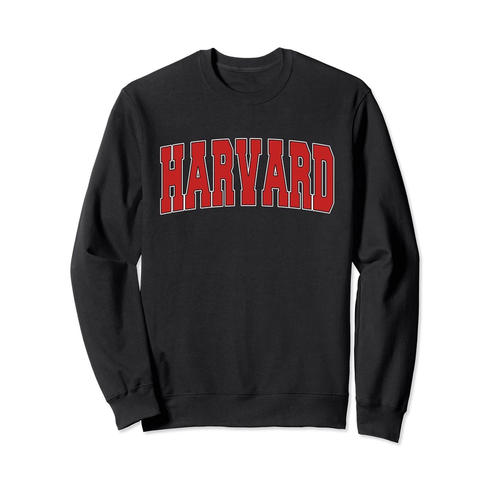 HARVARD IL ILLINOIS Varsity Style USA Vintage Sports Sweatshirt