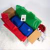 Koa Yoga Carry All Kit-Blue, Prewrapped for Christmas, Eco-Friendly, High Density Padding & Textured Mat with All Accessories. Donation to Charity with Purchase view 1