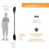LIFETIME 91076 Lite Elite Kayak Paddle, Black, 86.6 inches view 2