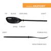 LIFETIME 91076 Lite Elite Kayak Paddle, Black, 86.6 inches view 4