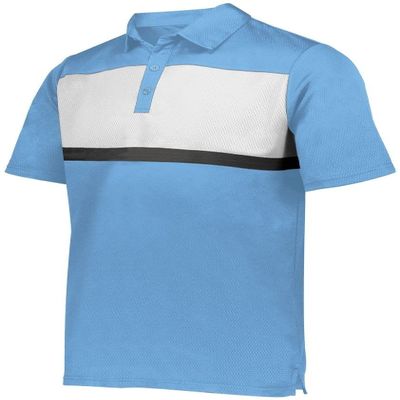 Holloway Men's 222576, Columbia Blue/White, Large