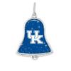 Kentucky Wildcats UK Silver Bell Silver Metal Christmas Ornament Gift Decoration view 1