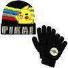 Bioworld Pokemon Knit Cuff Hat and Gloves view 1