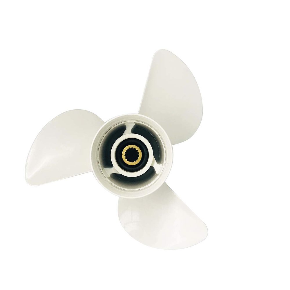 Aluminum Propeller 14 1/2x17 for Yamaha Outboard Engine 15 Tooth Spline 6G5-45947-01-98