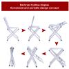 Outdoor Folding Chair Folding Portable Small Bench Household Small Stool Suitable for Outdoor Barbecue, Fishing, Traveling, Etc. view 4