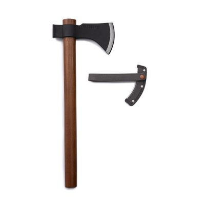 Barebones Field Hatchet - Camp and Woodsman Hatchet with Hammer and Sheath - Essential Camping and Outdoor Tools