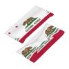 California State Flag Print Workout Headbands, Sports Outdoors Sweatbands for Men Women, for Running Cycling Yoga view 4