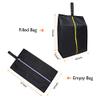 Ecoright Shoe Bags for Travel, Set of 2, 100% Recycled Water-Resistant Zipper Pouch Bags, Shoe Bags for Storage, Travel Essentials for Men & Women view 3
