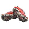 YOUFINE 11 Teeth Crampons Outdoor Anti Slip Shoes Cover Ice Claws with Stainless Steel Chain for Kids Children Teenagers, with Carry Bag (Children) view 2