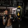 Title Double End Smash Bag, Black, Grey, Gold, 7" view 2