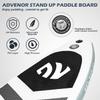ADVENOR Paddle Board 11'x33 x6 Extra Wide Inflatable Stand Up Paddle Board with Hand Pump,Leash, Adjustable Paddle For Basic Version, Extra Kayak Paddle Kayak Seat 2 Fishing Mounts For Fishing Version view 3