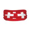 Swiss Flag Print Workout Headbands, Sports Outdoors Sweatbands for Men Women, for Running Cycling Yoga view 3