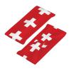 Swiss Flag Print Workout Headbands, Sports Outdoors Sweatbands for Men Women, for Running Cycling Yoga view 4